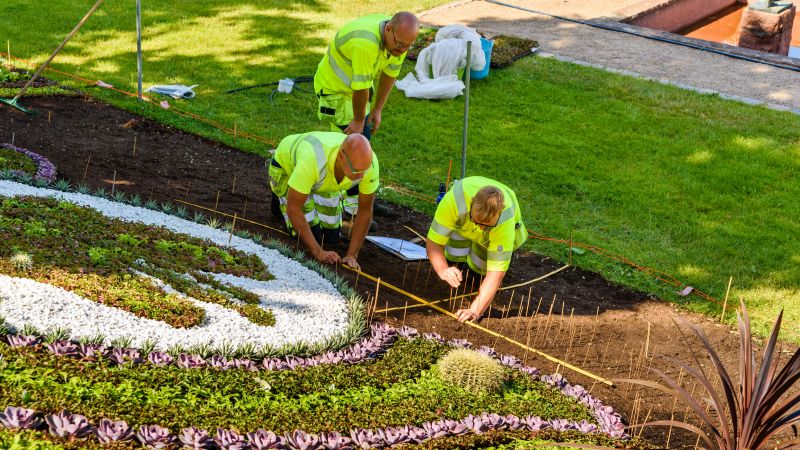 Flower Bed Installation